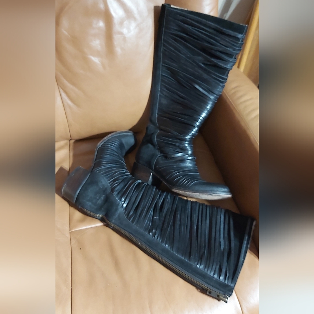 Freebird Logan Leather Engineer boot - Picture 9 of 11